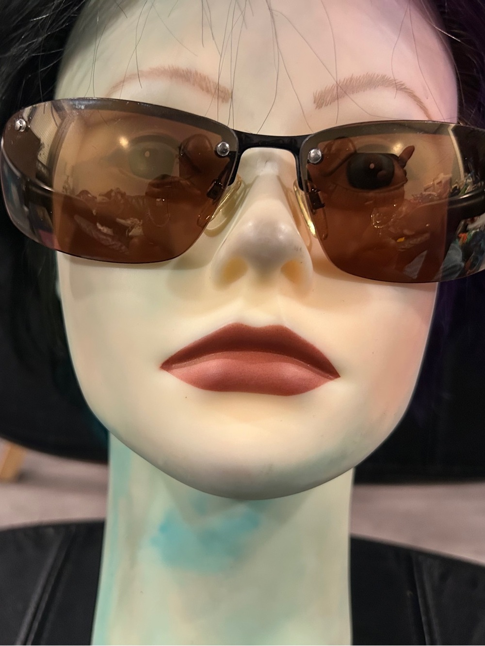 Harley-Davidson Women's Shield Sunglasses with Brown Lenses